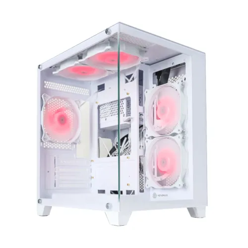 Revenger Base Dynamic Mini Mid Tower Micro ATX ARGB Desktop Gaming Case