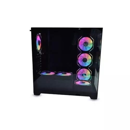 Revenger INFINITY 7 ARGB Fans Full Tower Gaming Case - Black