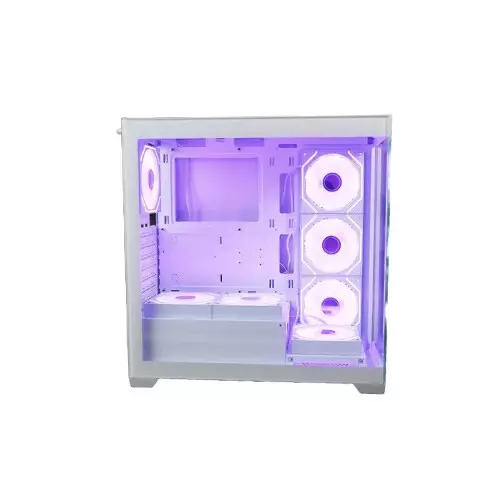 Revenger INFINITY 7 ARGB Full Tower Fans Gaming Case - White