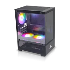 Revenger Ice Cool Mini Micro ATX Gaming Case Black