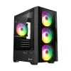 Revenger PHANTOM X Mid Tower Micro ATX Gaming Desktop case (Black)