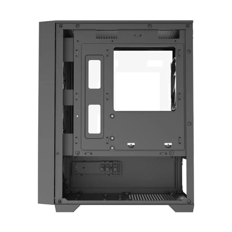Revenger PHANTOM X Mid Tower Micro ATX Gaming Desktop case (Black)
