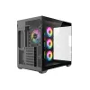Revenger AIR SPACE BTF 4 ARGB Infinity Fan ATX Black Gaming Casing
