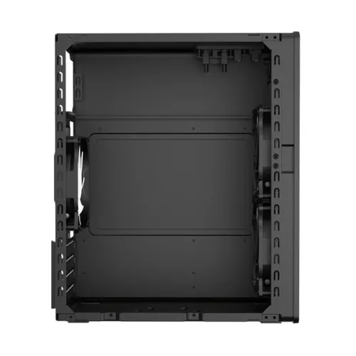 Revenger WOODPECKER ARGB Mesh Mid Tower Black M-ATX Gaming Desktop Case with 3 ARGB Fan