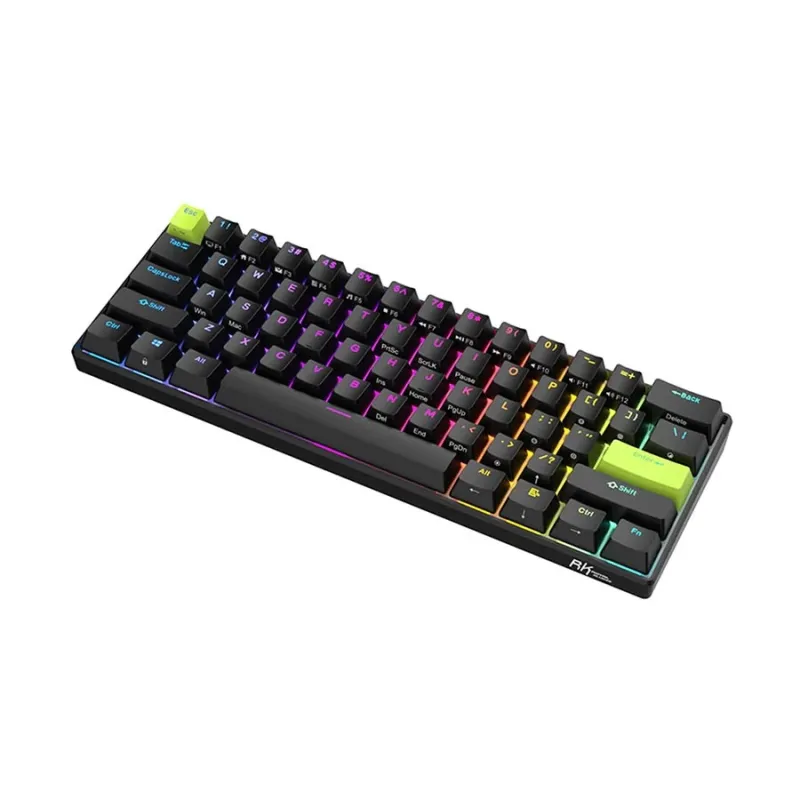 Royal Kludge RK C61 Magnetic Mint Switch Mechanical Keyboard