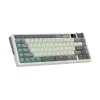 Royal Kludge M70 RGB Tri Mode Hot Swap (Cream Switch) Cyan Mechanical Gaming Keyboard Royal Kludge M70 RGB Tri Mode Hot Swap (Cream Switch) Cyan Mechanical Gaming Keyboard