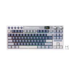 Royal Kludge RK M87 Tri Mode RGB Hot Swap Mechanical Gaming Keyboard
