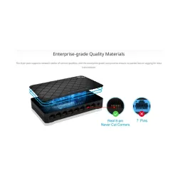 Ruijie RG-ES08 8 Port Ethernet Unmanaged Desktop Switch