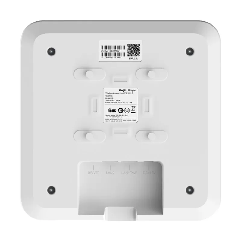 Ruijie RG-RAP2200(E) (Wi-Fi 5) 1267 Mbps Wireless Dual Band Ceiling Mount Access Point