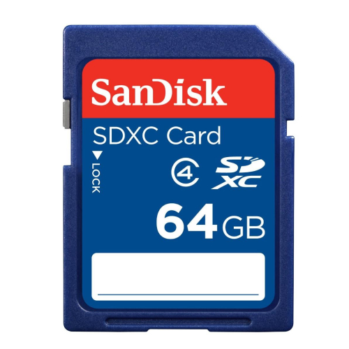 Sandisk SDHC/SDXC 64GB Memory Card