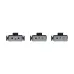 SYNCO WMic-TS Dual Camera-Mount UHF Wireless Omni Lavalier Microphone System Black