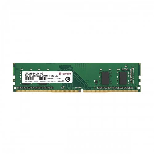 Transcend JetRAM 4GB DDR4 2666Mhz U-DIMM Desktop RAM