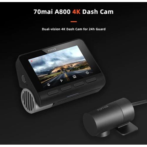 70mai A800S 4K Dash Cam Dual RC06 70mai A800S 4K Dash Cam Dual RC06