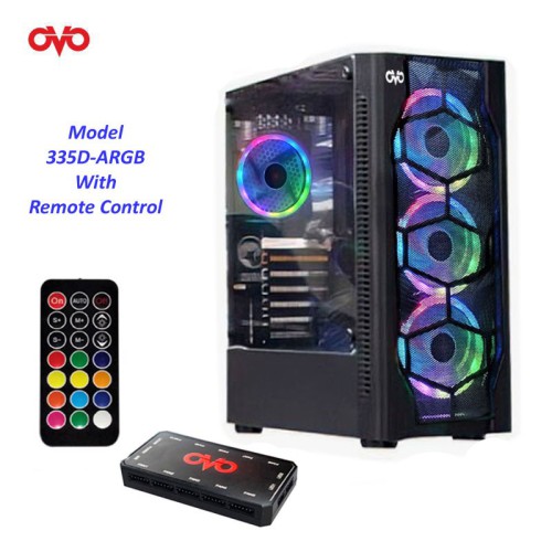 OVO E-335D ARGB MID-TOWER GAMING CASE