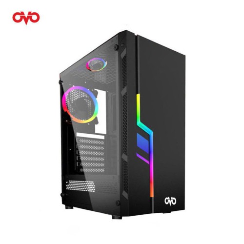 OVO JX188-7 Mid Tower Gaming RGB Case