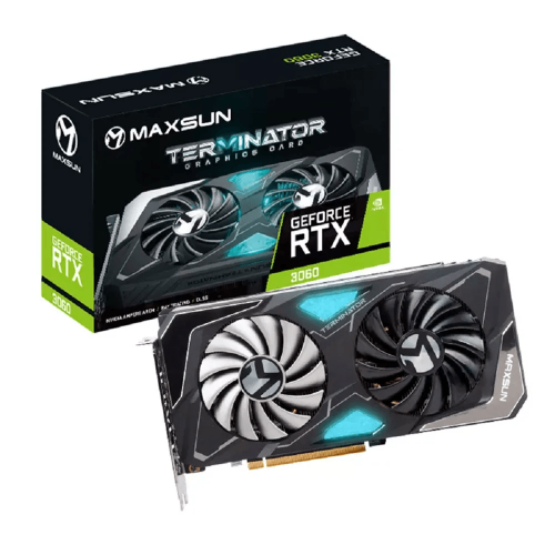 MAXSUN Nvidia GeForce RTX3060 Terminator 12G GDDR6 Graphics Card