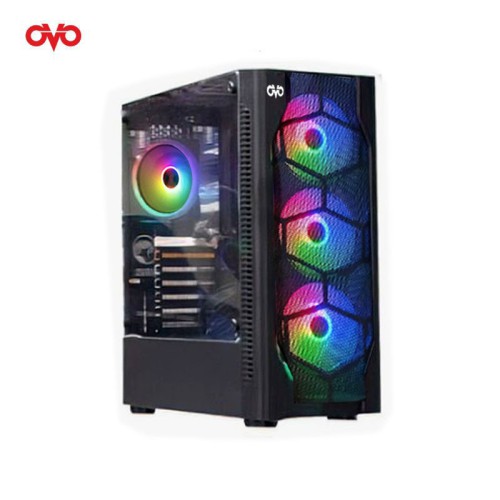 OVO E335D MID Tower RGB Gaming Case