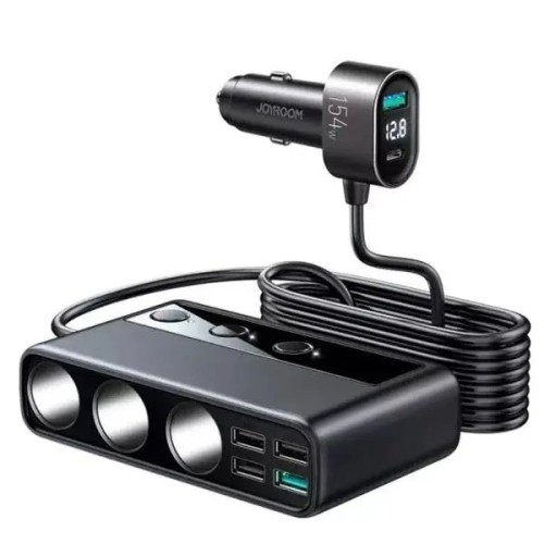 JOYROOM 154W Multi-Port Car Cigarette Lighter Car Charger JR-CL06 JOYROOM 154W Multi-Port Car Cigarette Lighter Car Charger JR-CL06