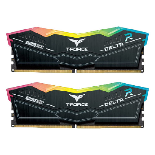 TEAM T-FORCE DELTA RGB 32GB (16GBx2) 7200MHz DDR5 Gaming Desktop RAM