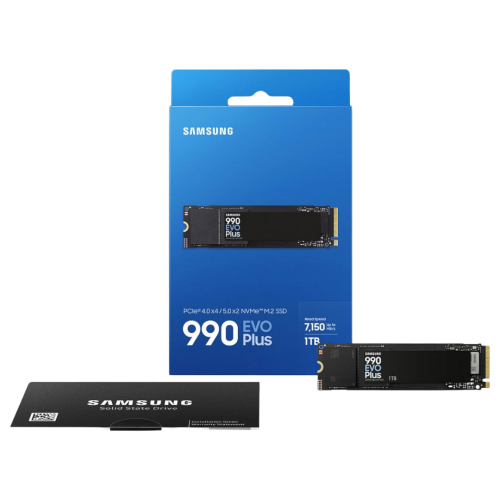 Samsung 990 EVO PLUS 1TB PCIe Gen 4.0 M.2 NVMe SSD Samsung 990 EVO PLUS 1TB PCIe Gen 4.0 M.2 NVMe SSD