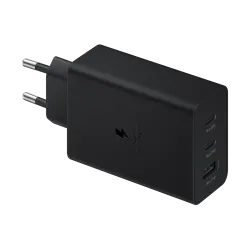 Samsung 65W 3-Port Type-C & Type-A Super Fast Power Adapter