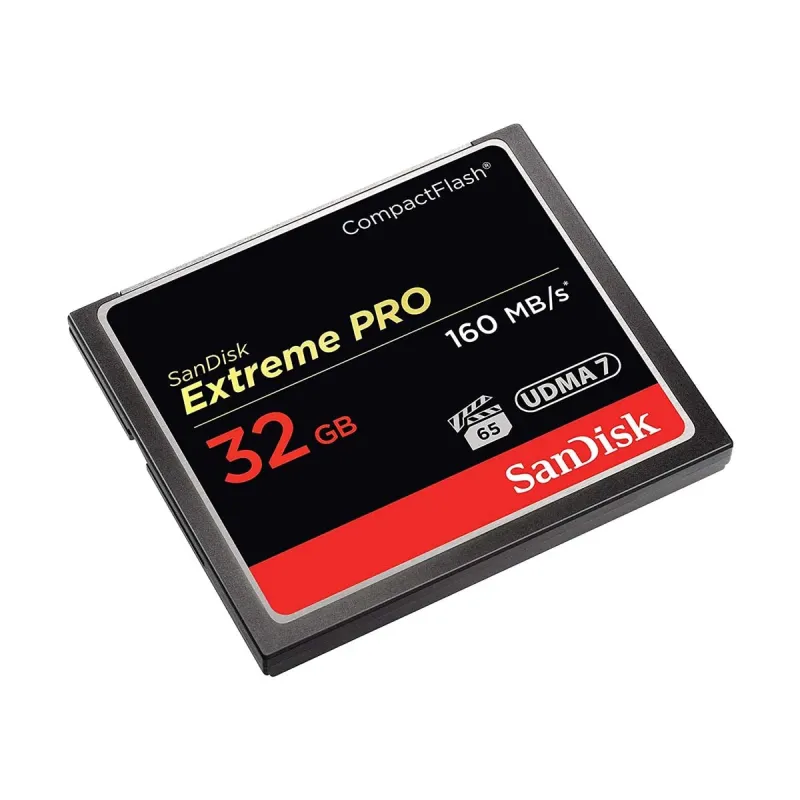 SanDisk Extreme Pro 32GB Compact Flash Memory Card (SDCFXPS-032G-X46)