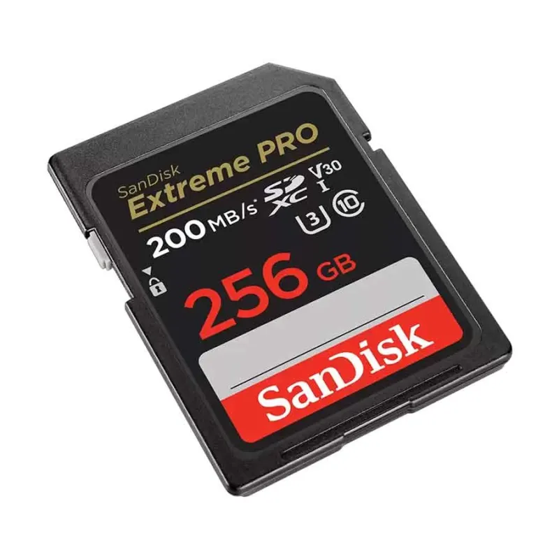 SanDisk Extreme PRO 256GB 200mbps SDHC And SDXC UHS-I Memory Card (SDSDXXD-256G-GN4IN)