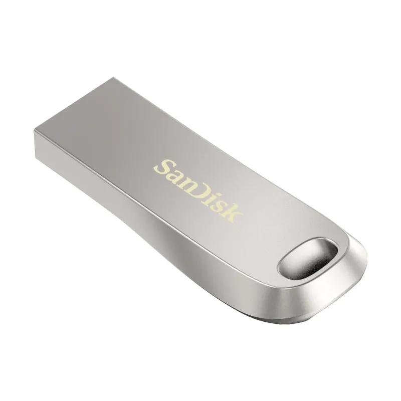 Sandisk 128GB Ultra Luxe USB 3.2 Metal Silver Pen Drive