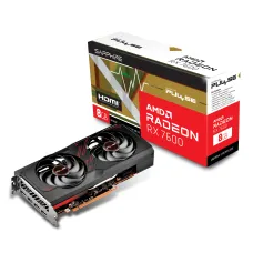 Sapphire PULSE AMD Radeon RX 7600 Gaming OC 8GB GDDR6 Graphics Card