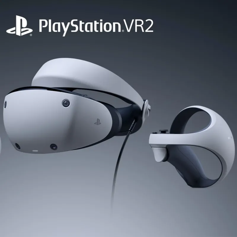 Sony PlayStation VR2 OLED (2000x2040) Display White Gaming VR System