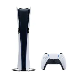 Sony PS5 Pro Black & White Gaming Console with 1x Wireless Controller (No ODD)