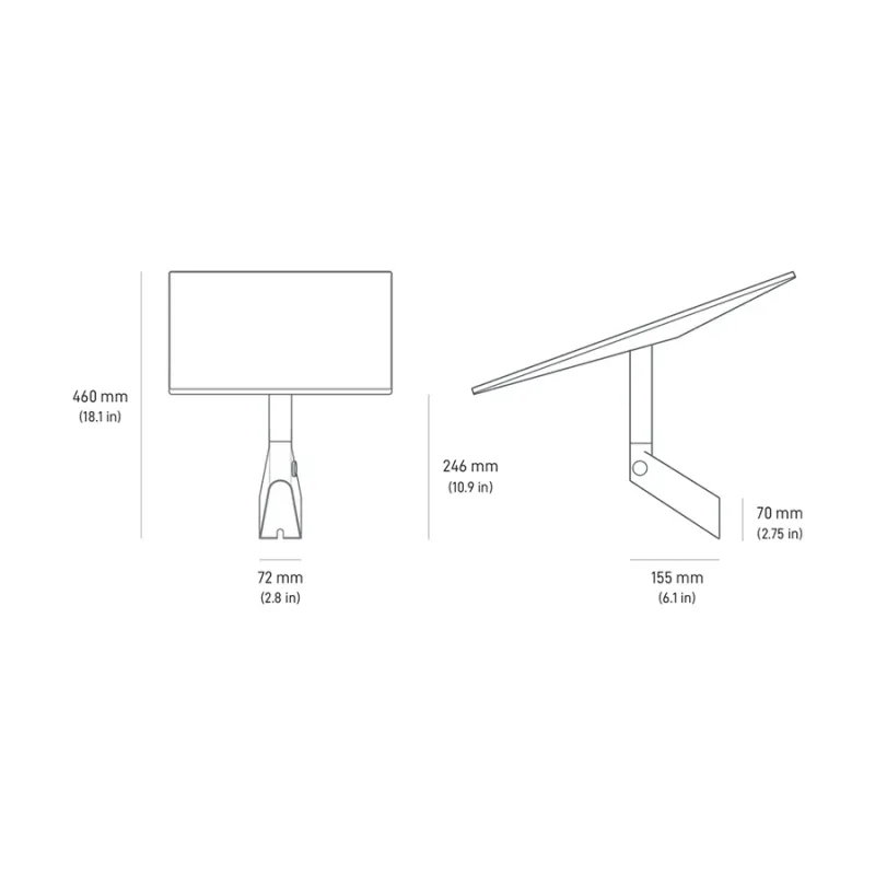 Starlink Standard Wall Mount for Standard KIT