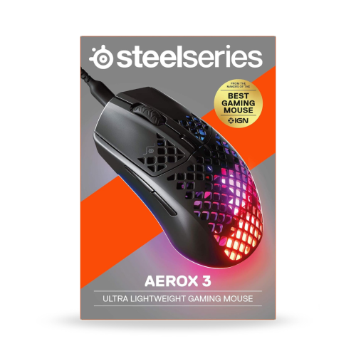 SteelSeries Aerox 3 - Super Light Gaming Mouse