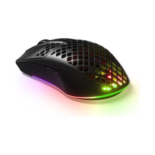 SteelSeries Aerox 3 Wireless - Holey RGB Gaming Mouse SteelSeries Aerox 3 Wireless - Holey RGB Gaming Mouse