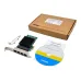 SUNWEIT ST7297 PCIe x1 82571 Quad- 1G RJ45 Copper Ethernet NIC Lan Card