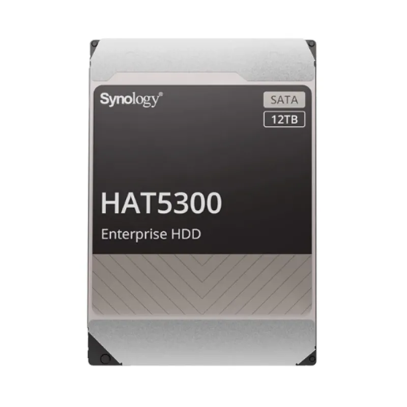 Synology HAT5300 12TB 7200 RPM Internal Enterprise HDD Synology HAT5300 12TB 7200 RPM Internal Enterprise HDD