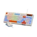 T-WOLF TF100 Wired Keyboard Mouse Gaming Combo