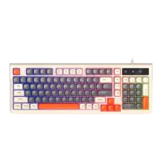 T-WOLF T13 Mixed Color Keycaps Gaming Keyboard
