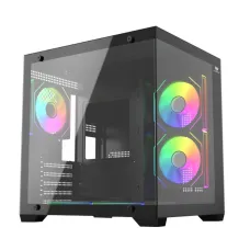 T-Wolf Mystery Box NV X5 Infinity ARGB M-ATX Mid Tower Gaming Casing
