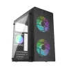 T-Wolf NEOPULSE X3 RGB Mid Tower mATX Gaming Casing