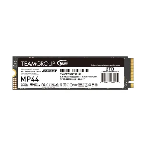 Team MP44 2TB M.2 PCIe Gen4 NVMe SSD