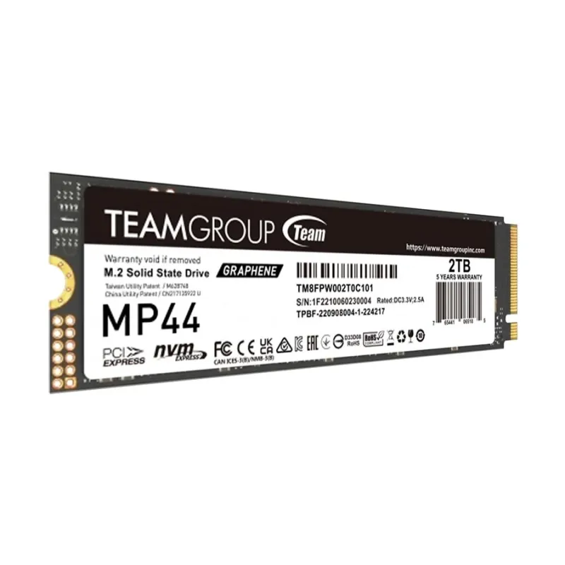 Team MP44 2TB M.2 PCIe Gen4 NVMe SSD