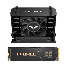Team T-FORCE GE PRO 2TB M.2 PCIe Gen 5 NVMe SSD with AirFlow I Heatsink