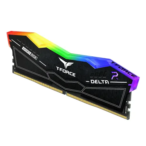 TEAM T-FORCE DELTA RGB Black 16GB 7200MHz DDR5 Gaming RAM