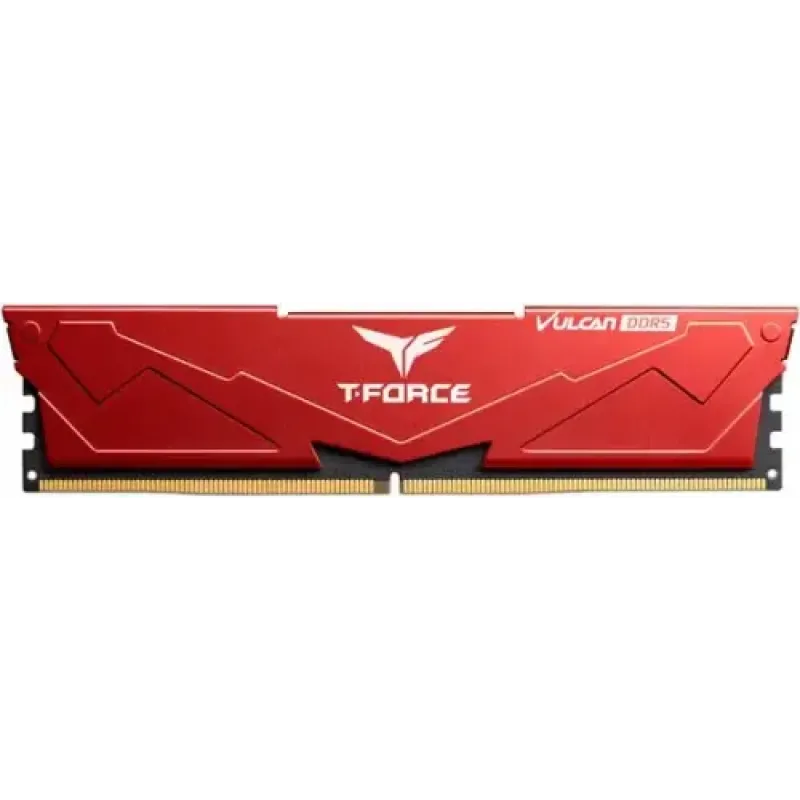TEAM VULCAN RED 8GB DDR5 5200MHz Gaming Desktop RAM