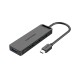 VENTION TGKBD Type-C to 4-Port USB 3.0 Hub with Power Supply - Black VENTION TGKBD Type-C to 4-Port USB 3.0 Hub with Power Supply - Black