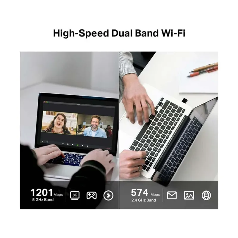 TP-Link Archer TX20U Nano AX1800 Dual Band Wi-Fi 6 USB Adapter