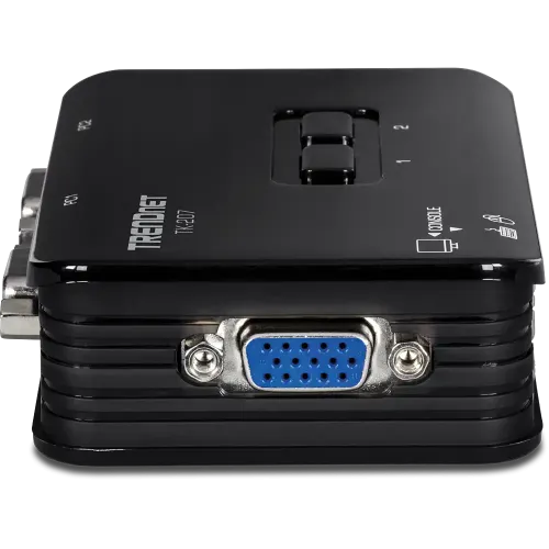 TRENDnet TK-207K 2-Port USB KVM Switch Kit