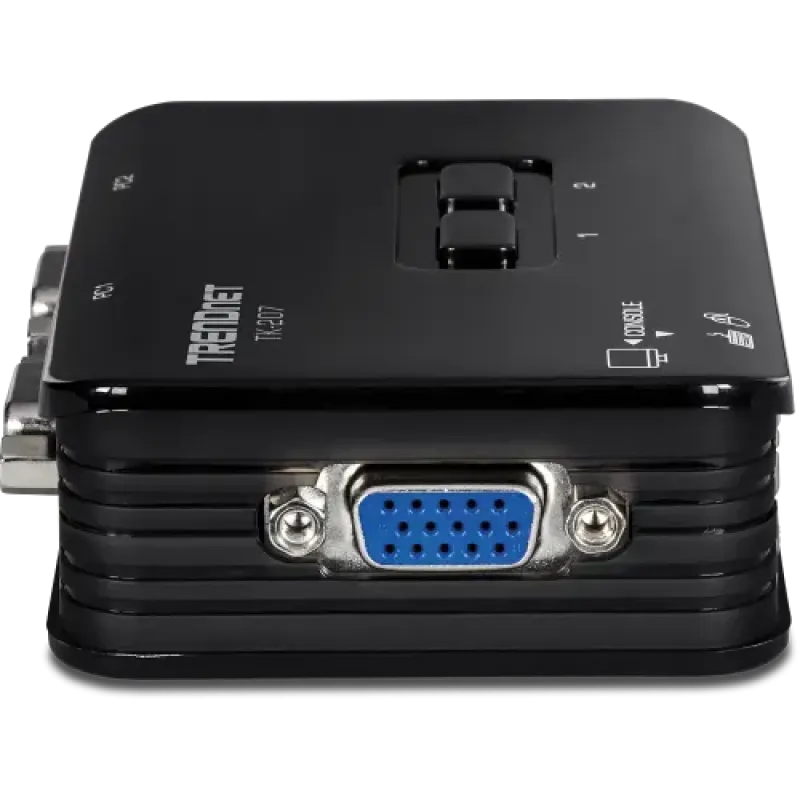 TRENDnet TK-207K 2-Port USB KVM Switch Kit