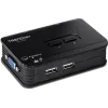 TRENDnet TK-207K 2-Port USB KVM Switch Kit